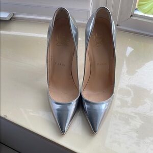 Christian Louboutin Silver Women's Heels